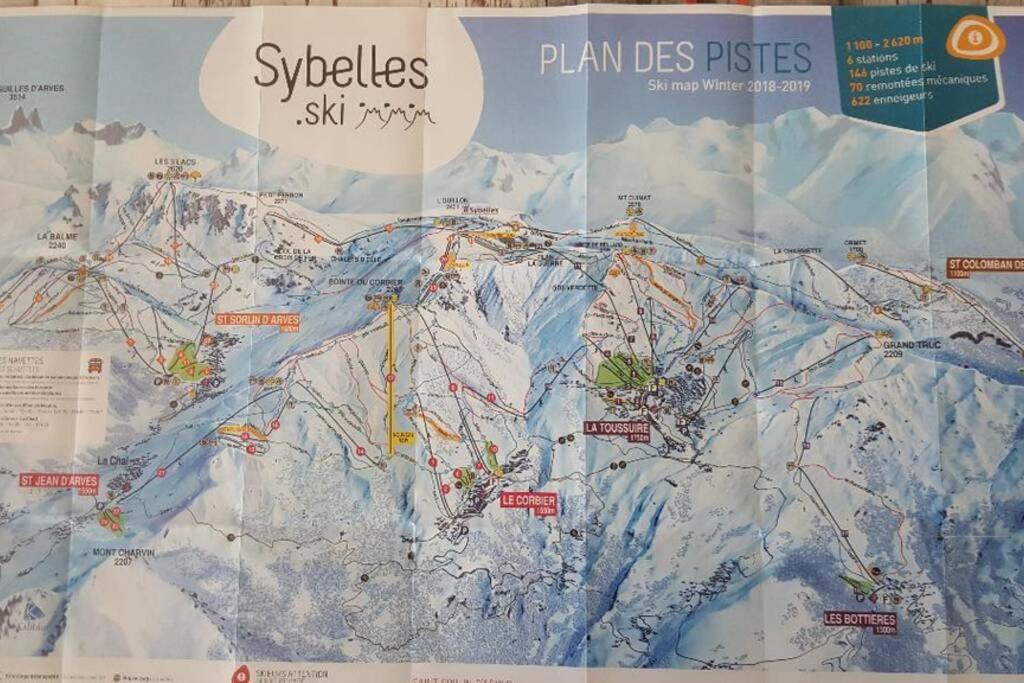 Studio au pied des pistes 4 pers Alpes Le Corbier appartement pied des pistes 10