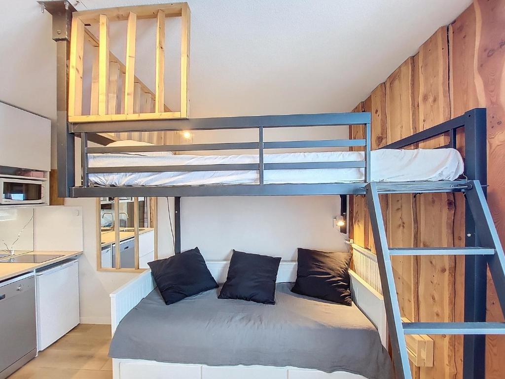 Studio chaleureux renove au pied des pistes appartement pied des pistes 6