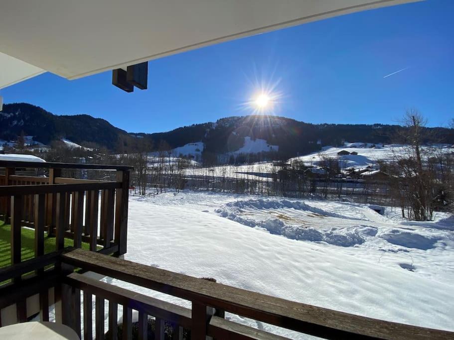 Studio face aux pistes appartement pied des pistes 12