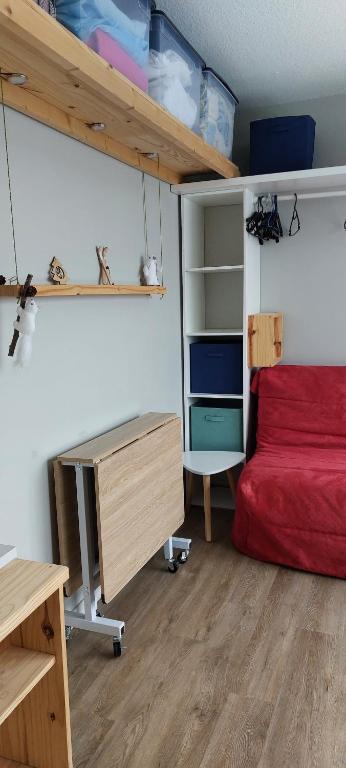 Studio fonctionnel 16m2 avec vue panoramique appartement pied des pistes 3