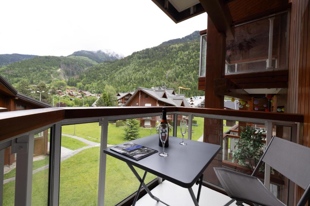 Studio haut de gamme Contamines appartement pied des pistes 14