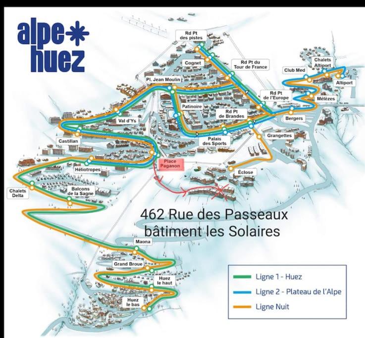 Studio montagnard vue splendide ALPE D HUEZ LES PASSEAUX appartement pied des pistes 17