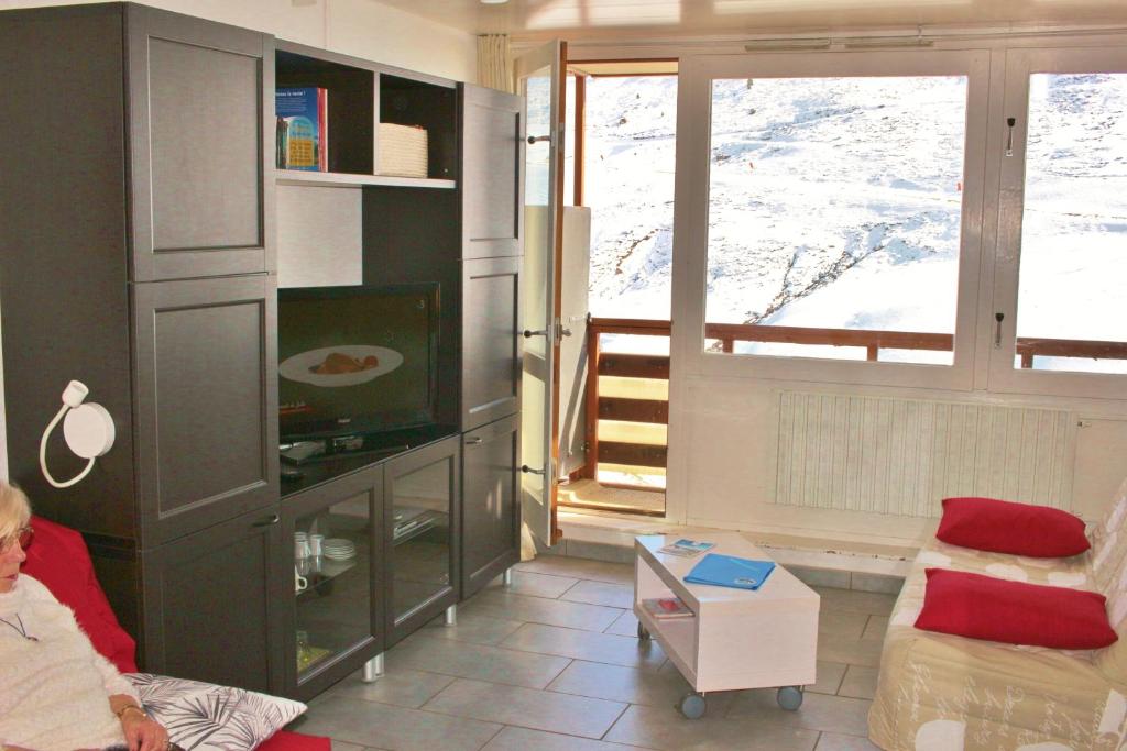 Studio pied de pistes avec place de parking prive exterieure LA MONGIE TOURMALET appartement pied des pistes 14