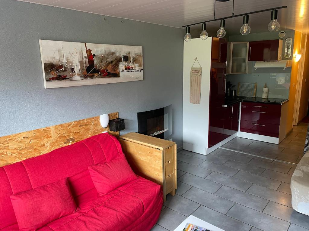Studio pied de pistes avec place de parking prive exterieure LA MONGIE TOURMALET appartement pied des pistes 3