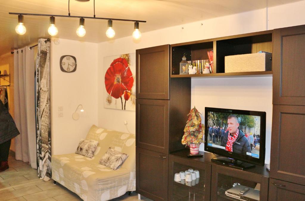 Studio pied de pistes avec place de parking prive exterieure LA MONGIE TOURMALET appartement pied des pistes 4