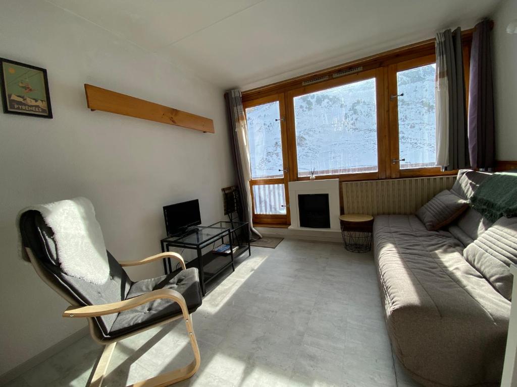 Studio pied des pistes La Mongie Grand Tourmalet appartement pied des pistes 4