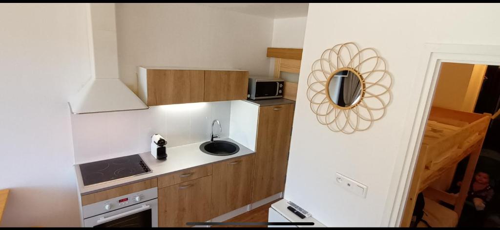 Studio pour 4 personnes pied dans les pistes appartement pied des pistes 19