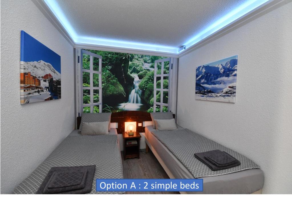 Superb viewSwim PoolSmart TVNetflixProjector appartement pied des pistes 8