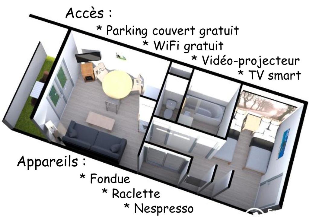 Superb viewSwim PoolSmart TVNetflixProjector appartement pied des pistes 9