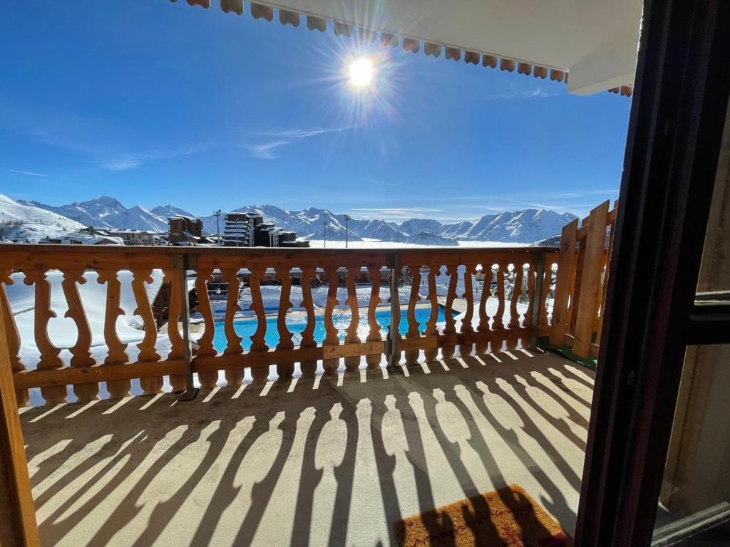 Superbe Studio avec vue exceptionnelle appartement pied des pistes 13
