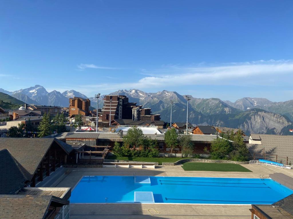 Superbe Studio avec vue exceptionnelle appartement pied des pistes 7