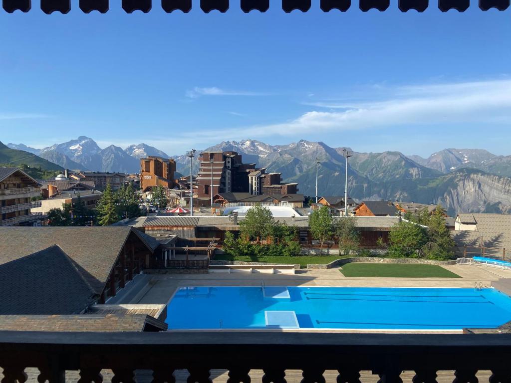 Superbe Studio avec vue exceptionnelle appartement pied des pistes 9