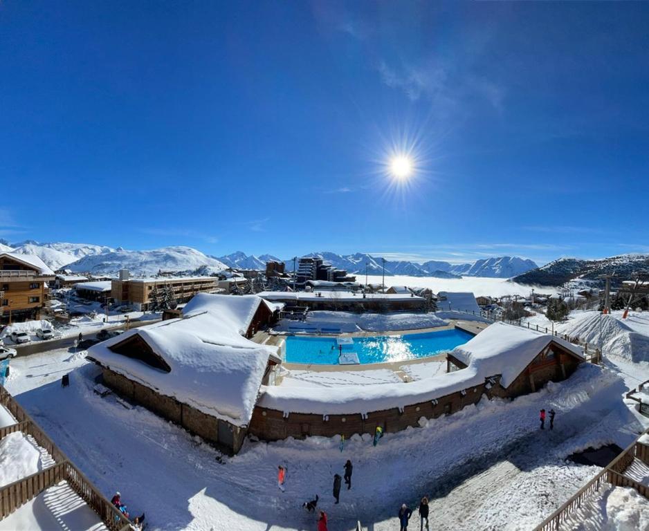 Superbe Studio avec vue exceptionnelle appartement pied des pistes