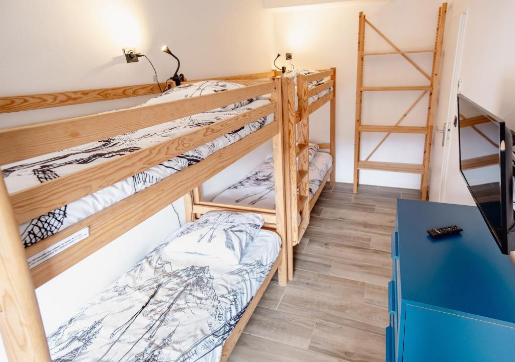 Superbe appart avec sauna au pied du telesiege WiFi babyfoot appartement pied des pistes 1
