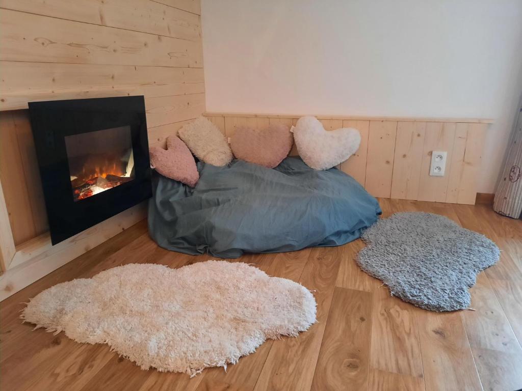 Superbe appartement aux Orres 1800 six couchages appartement pied des pistes
