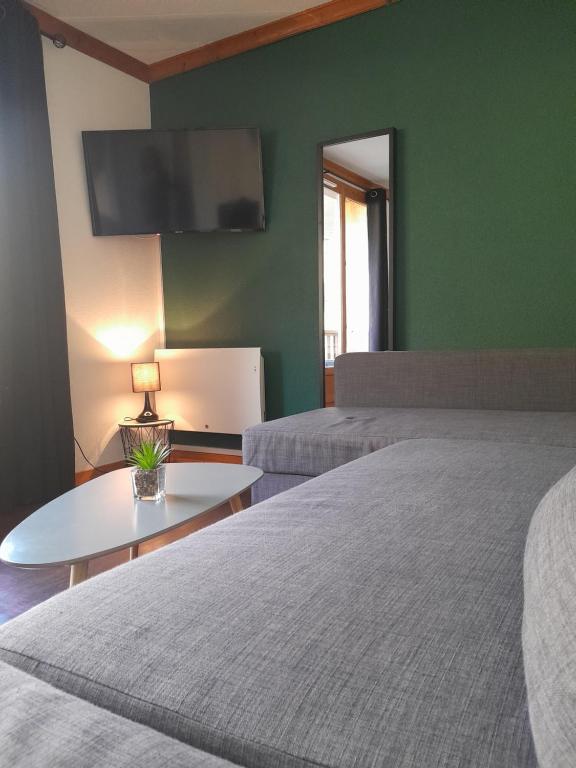 T2 confortable Piscine chauffee Super Besse appartement pied des pistes 1
