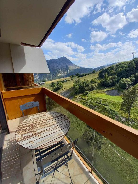 T2 vue piste Residence Vostok Zodiaque appartement pied des pistes 5