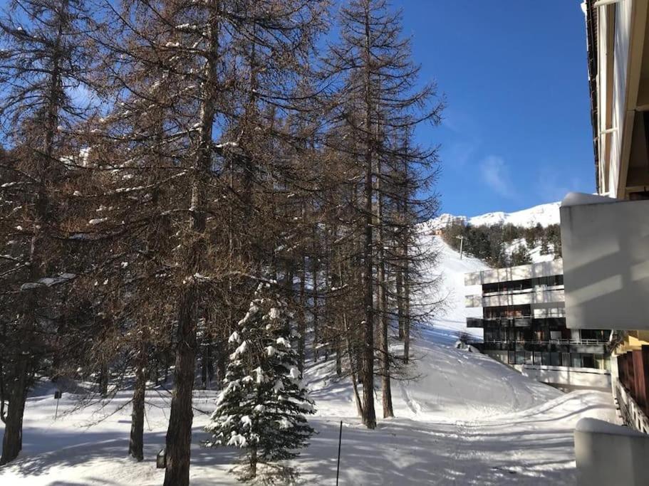 T3 aux Ecrins IV skis aux pieds a Vars appartement pied des pistes 4