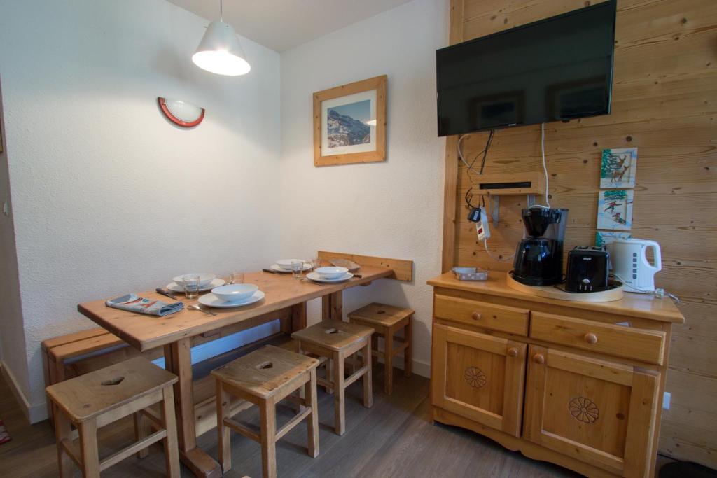 Tignes Residence Le Borsat au pied des pistes 4 personnes appartement pied des pistes 10