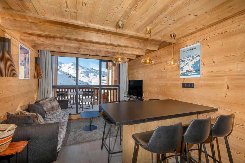 Val Thorens Cosy Duplex avec Vue Pied des pistes Silveralp 570 appartement pied des pistes 3
