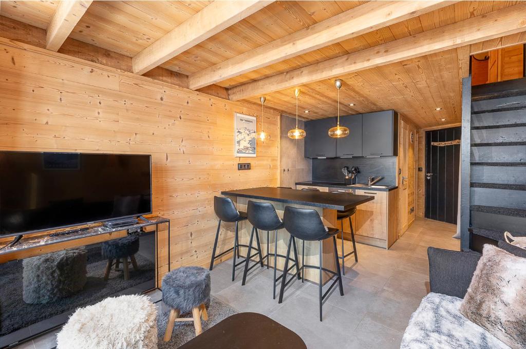 Val Thorens Cosy Duplex avec Vue Pied des pistes Silveralp 570 appartement pied des pistes 4