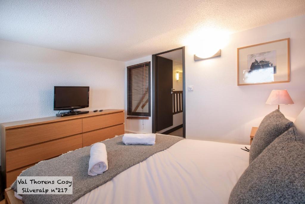 Val Thorens Cosy Duplex avec Vue Silveralp 217 appartement pied des pistes 14