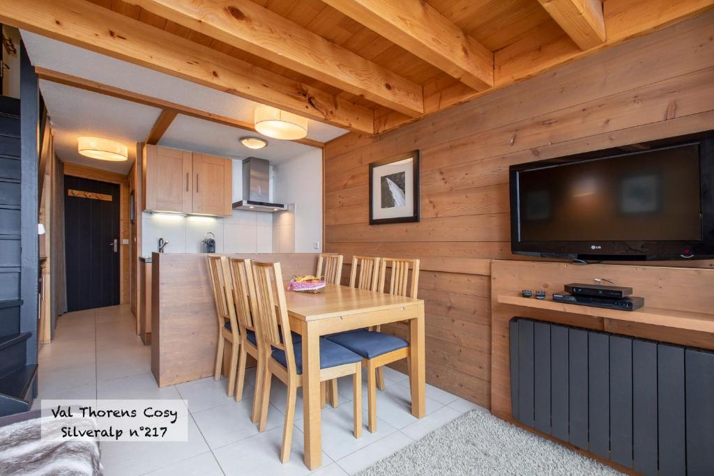 Val Thorens Cosy Duplex avec Vue Silveralp 217 appartement pied des pistes 3