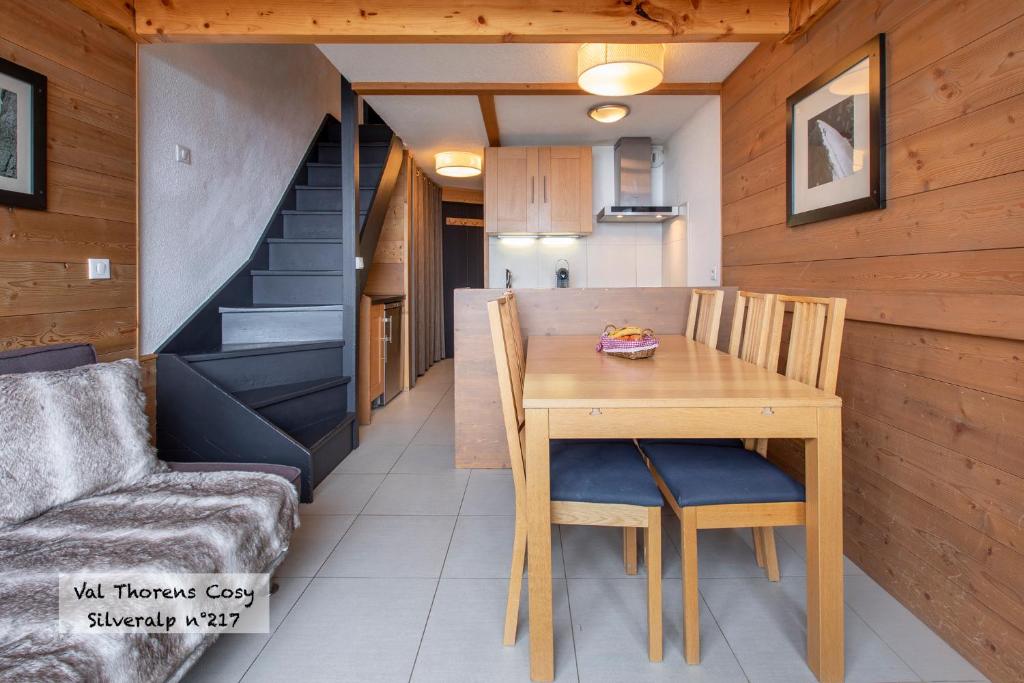 Val Thorens Cosy Duplex avec Vue Silveralp 217 appartement pied des pistes 8