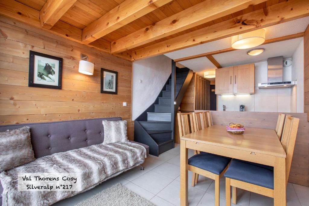 Val Thorens Cosy Duplex avec Vue Silveralp 217 appartement pied des pistes 9
