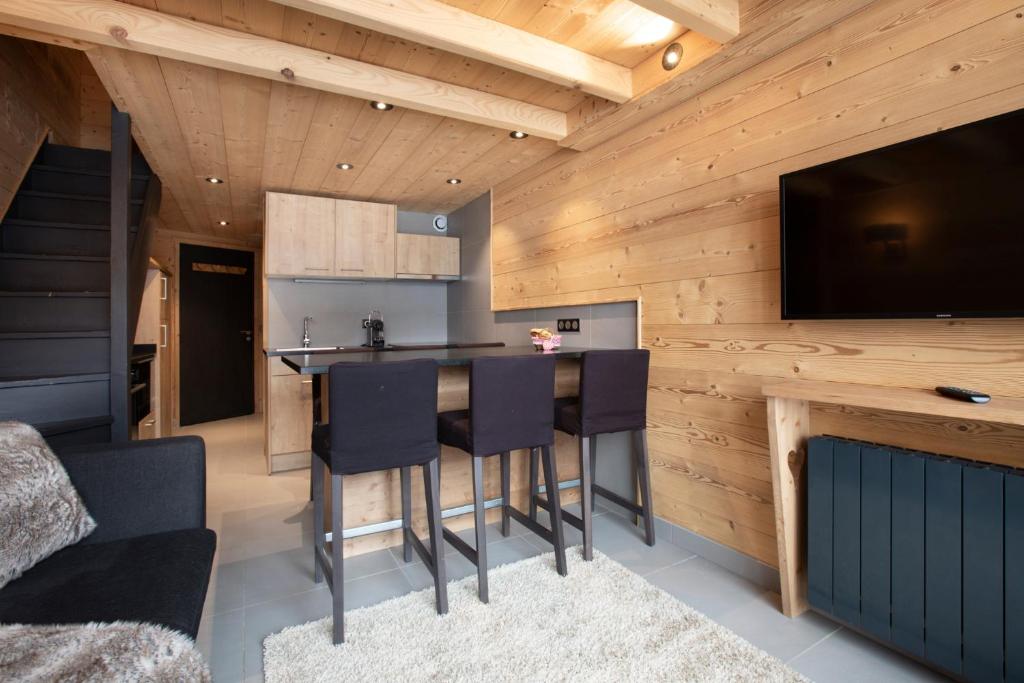 Val Thorens Cosy Duplex avec vue Silveralp appartement pied des pistes 10