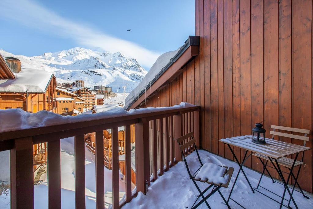 Val Thorens Cosy Duplex avec vue Silveralp appartement pied des pistes 11