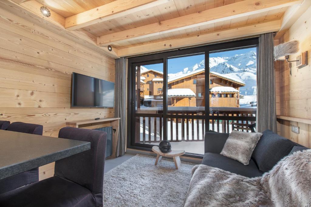 Val Thorens Cosy Duplex avec vue Silveralp appartement pied des pistes 3