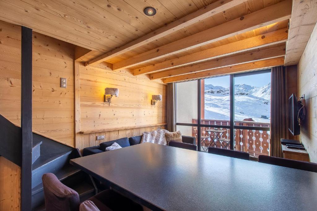 Val Thorens Cosy Duplex avec vue Silveralp appartement pied des pistes 6
