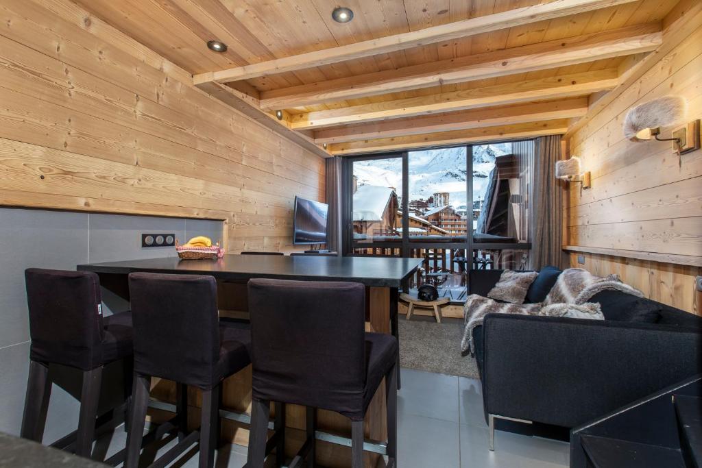 Val Thorens Cosy Duplex avec vue Silveralp appartement pied des pistes 8