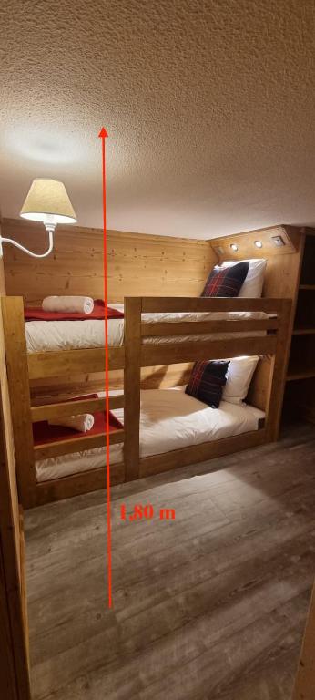 Val Thorens SILVERALP Duplex avec 3 chambres appartement pied des pistes 13