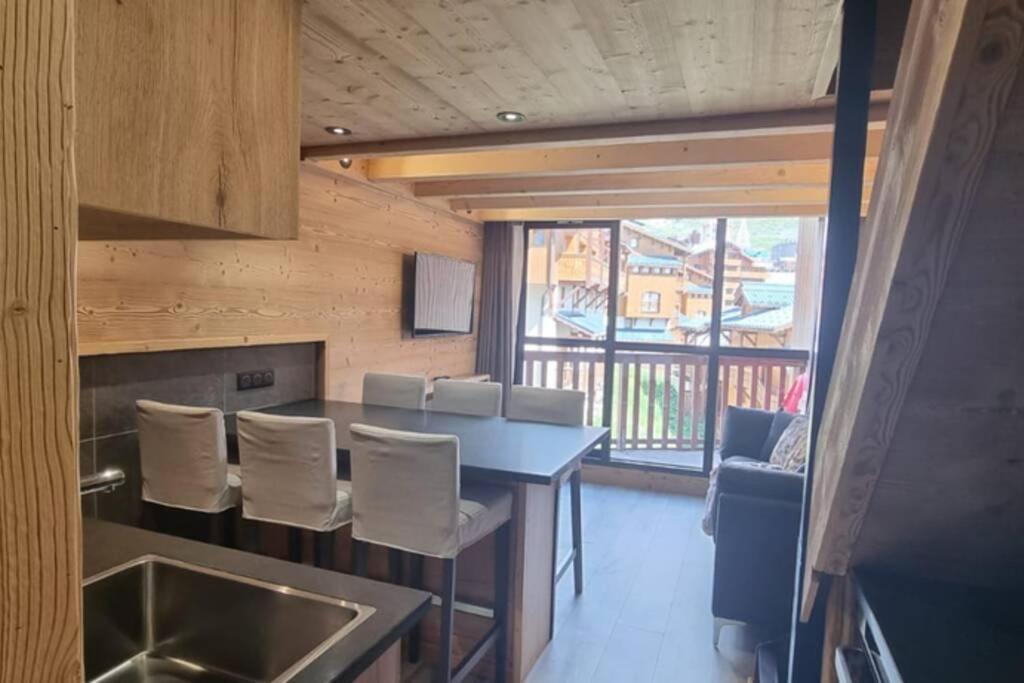 Val Thorens SILVERALP Duplex avec 3 chambres appartement pied des pistes 2