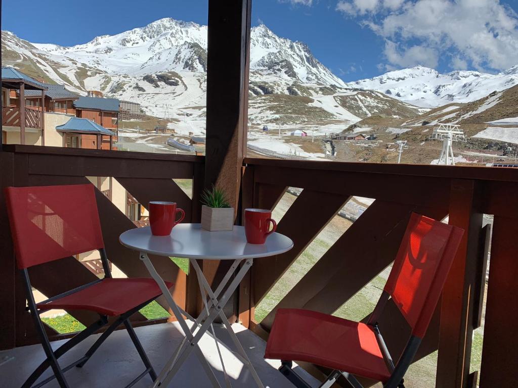 Val Thorens Temple of the Sun ski in ski out appartement pied des pistes