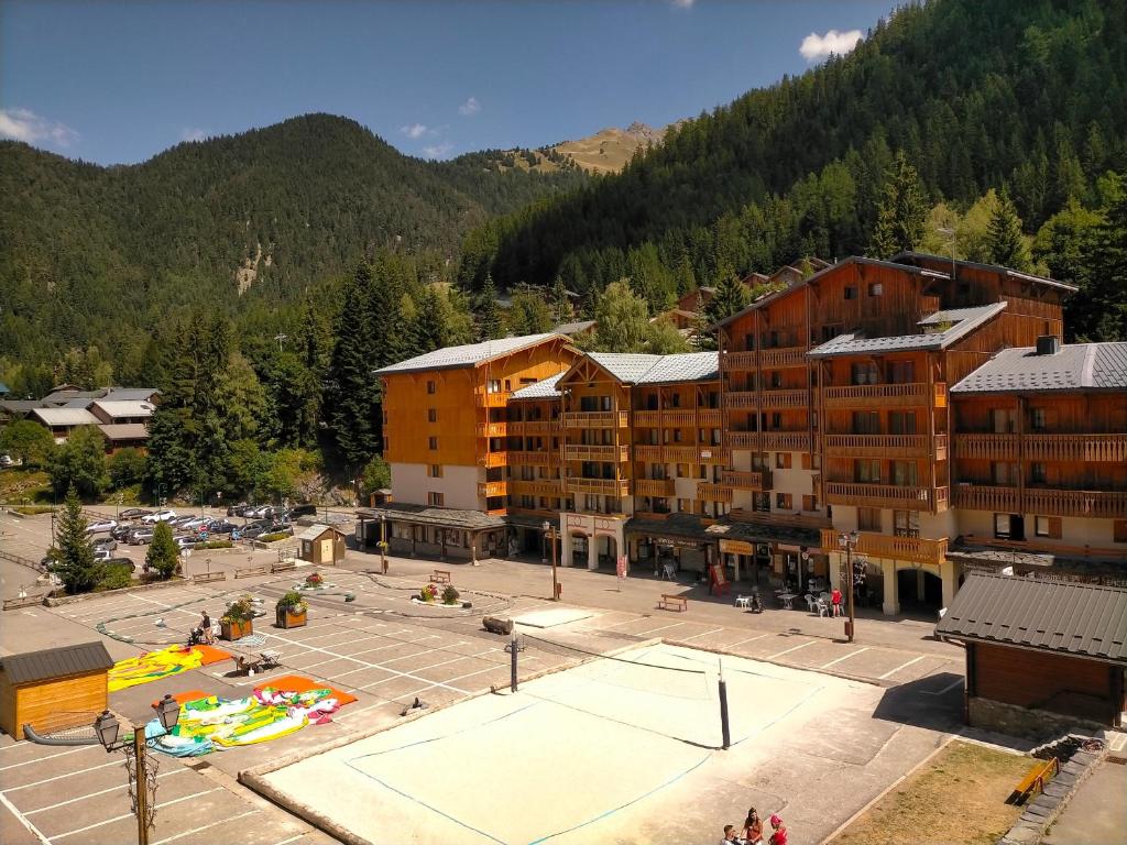 Valfrejus Studio 19m2 cosy 60 m des pistes draps non compris appartement pied des pistes 4