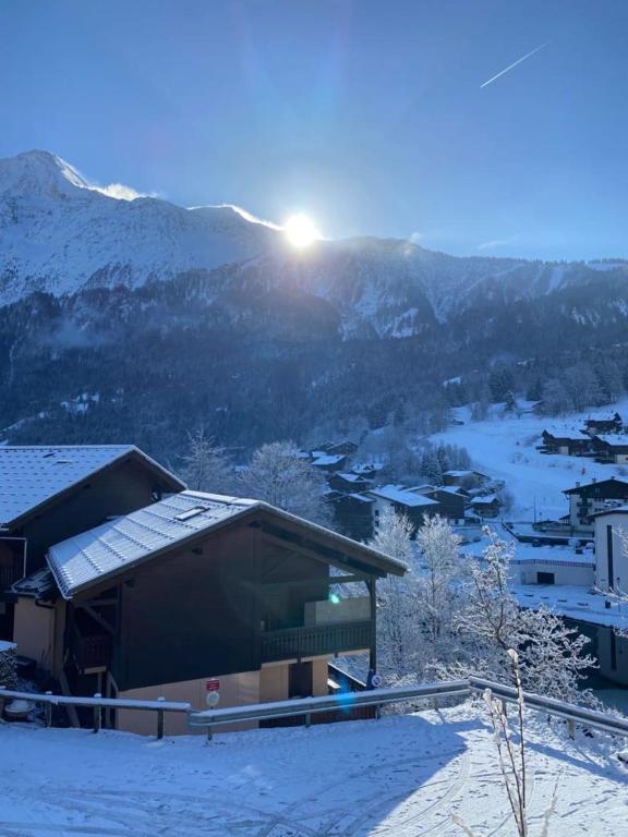 Vue Des Chavants Studio 20 M With Balcony appartement pied des pistes 12
