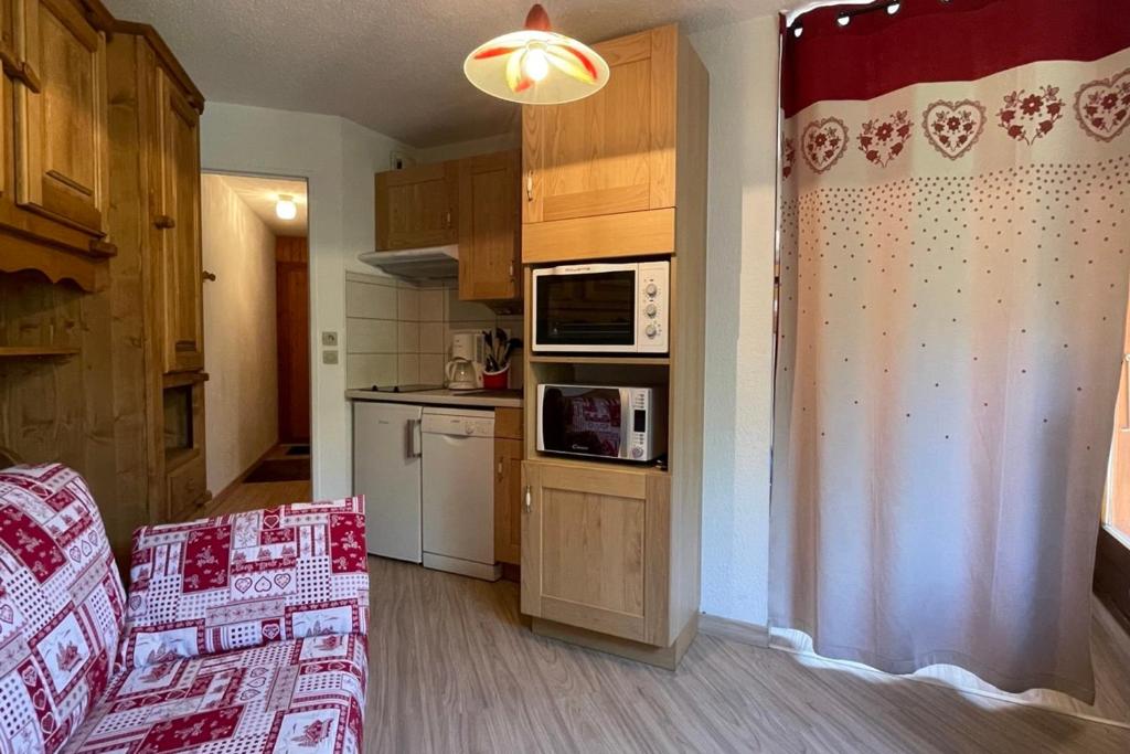 Vue Des Chavants Studio 20 M With Balcony appartement pied des pistes 2