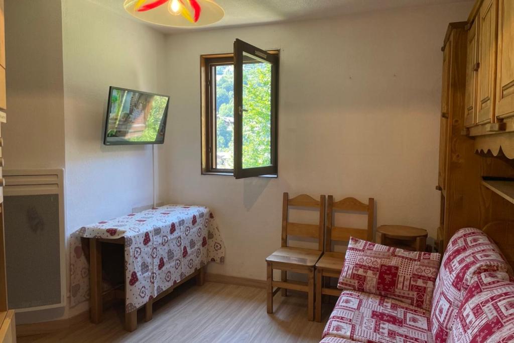 Vue Des Chavants Studio 20 M With Balcony appartement pied des pistes 3