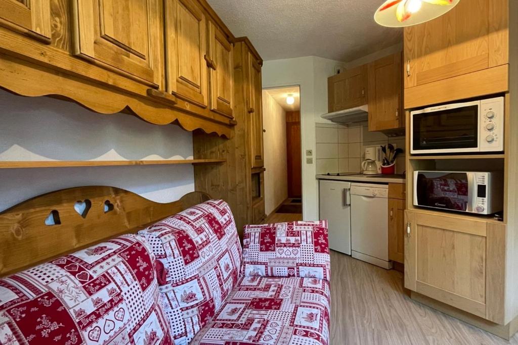 Vue Des Chavants Studio 20 M With Balcony appartement pied des pistes 4