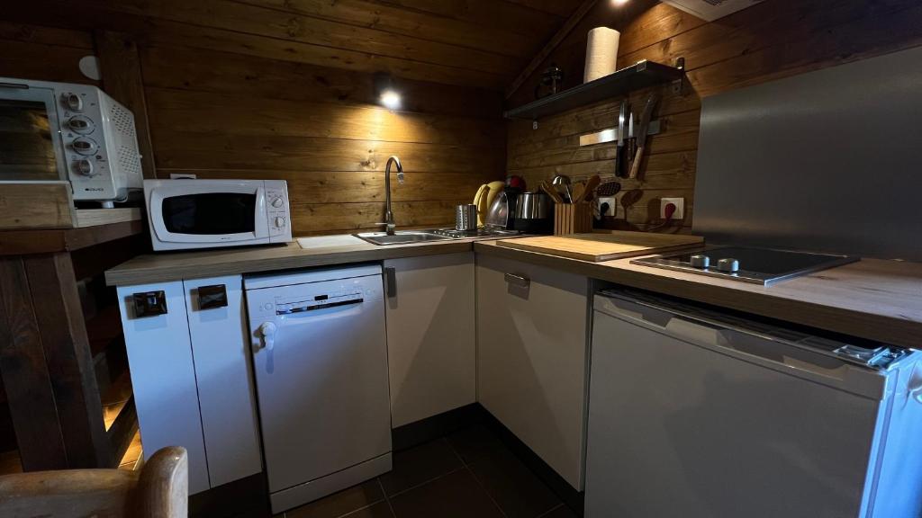 mini duplex dans chalet chalet pied des pistes 16