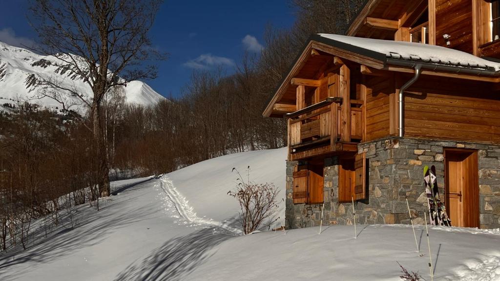 mini duplex dans chalet chalet pied des pistes 17
