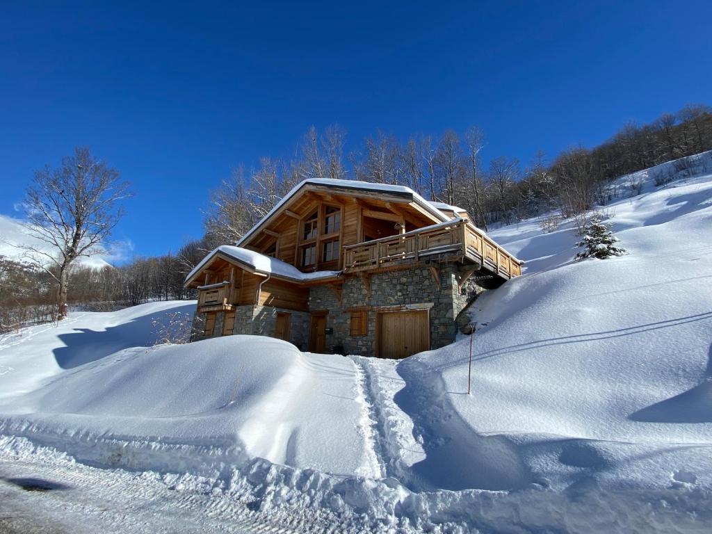 mini duplex dans chalet chalet pied des pistes