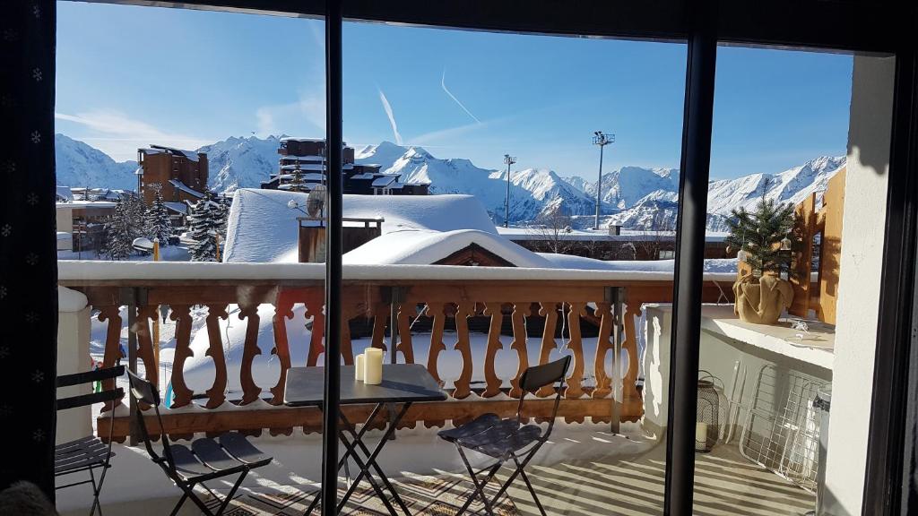 spot exceptl 80 m2 centre Alpe d Huez ski au pied Menandiere 8 pers 3ch 3sdb appartement pied des pistes 13