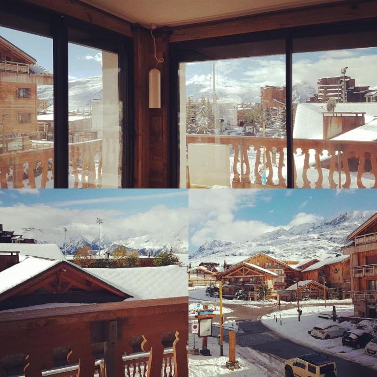 spot exceptl 80 m2 centre Alpe d Huez ski au pied Menandiere 8 pers 3ch 3sdb appartement pied des pistes 14