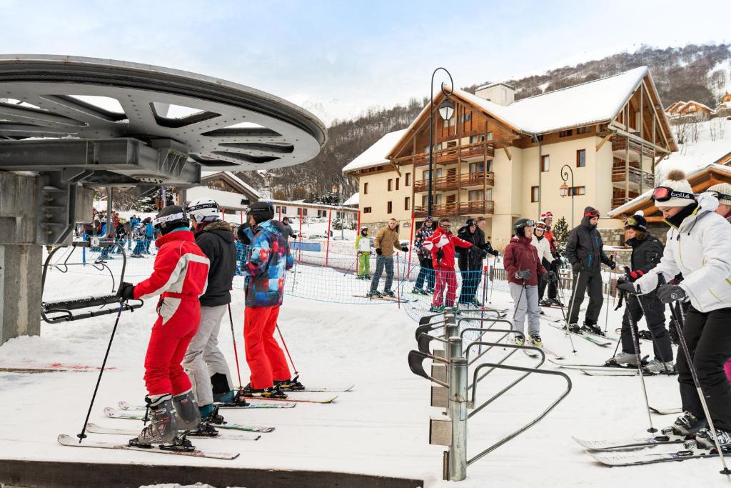 travelski home select Residence Les Chalets du Galibier appartement pied des pistes 10